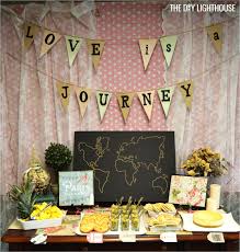 Travel Bridal Shower - The Event Planet