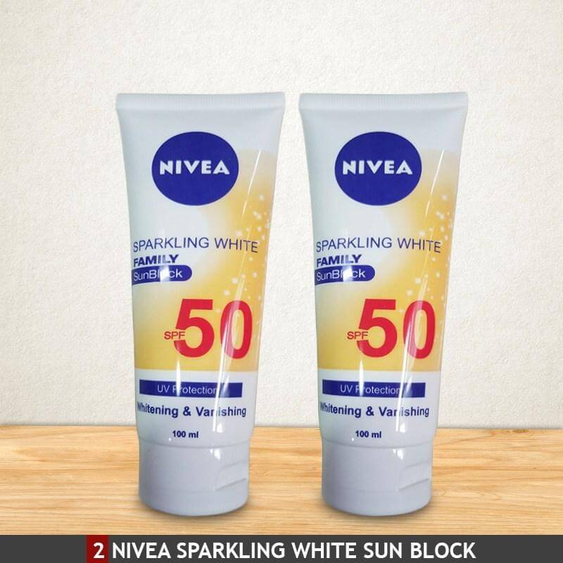 Nivea Sparkling White Family Sunblock to Use at Pakistani Beaches- The Event Planet